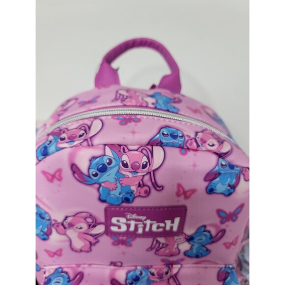 Disney Lilo And Stitch Angel And Stitch Butterfly Mini Backpack Bundle